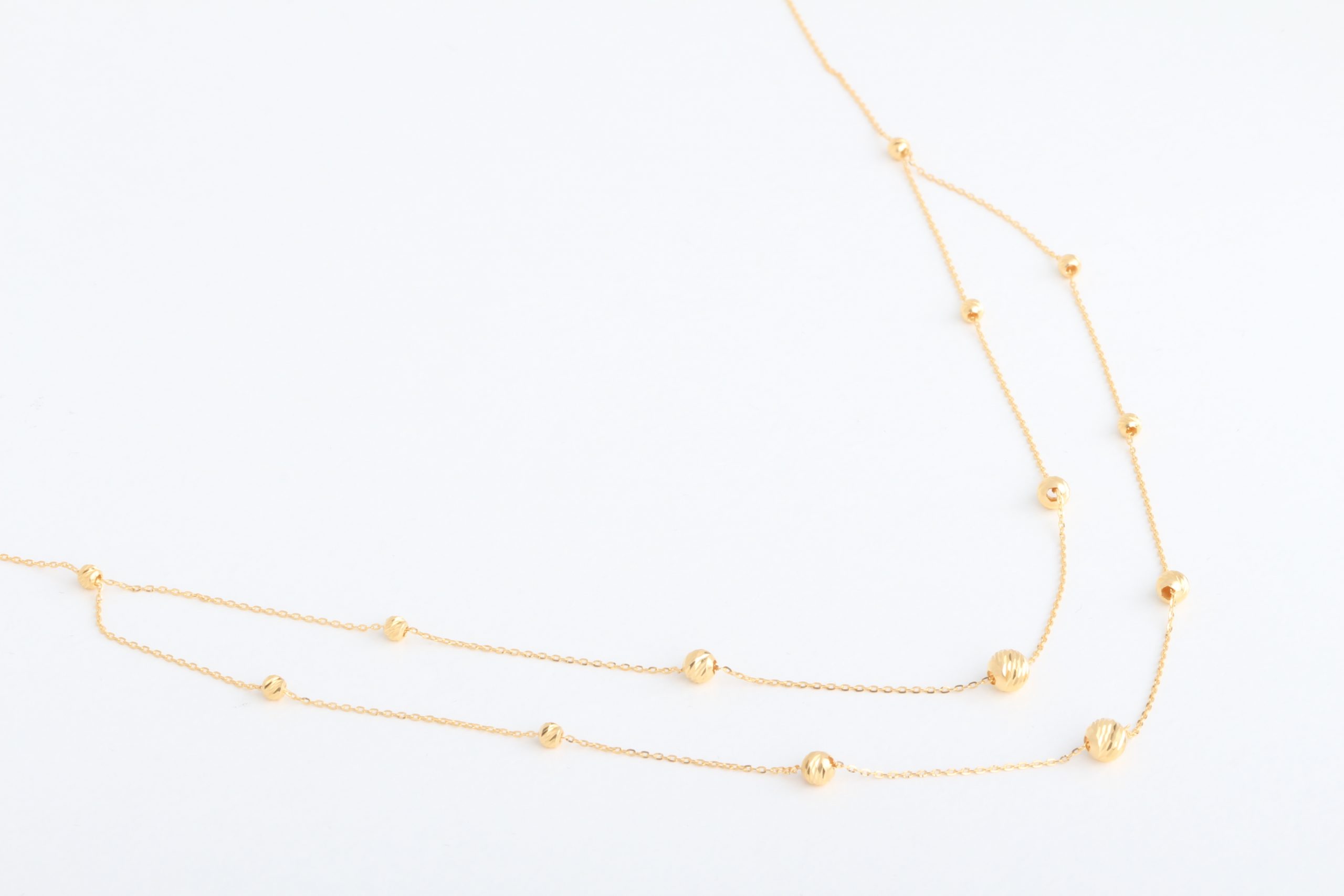Hyie double chain necklace-3